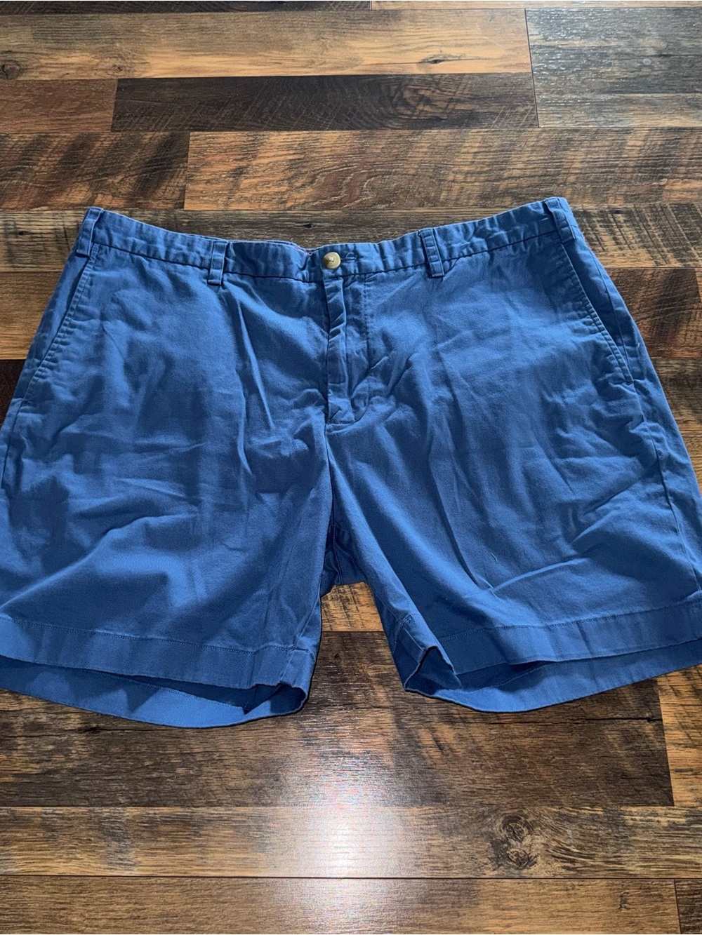 Southern Tide Men's Classic Blue Flat-Front Shorts